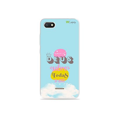 Capinha para Xiaomi Redmi 6A - Amar a Deus