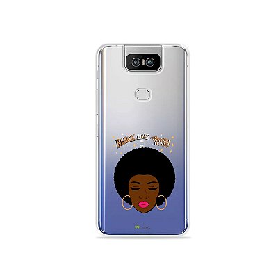 Capinha (transparente) para Zenfone 6 - Black Lives