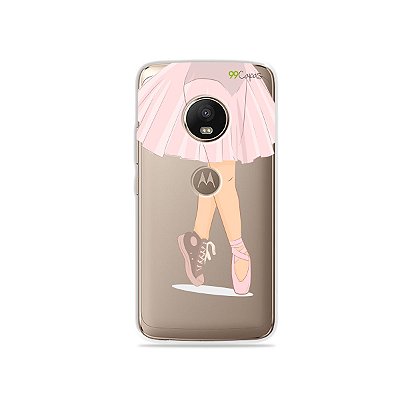 Capinha (transparente) para Moto G5 Plus - Ballet