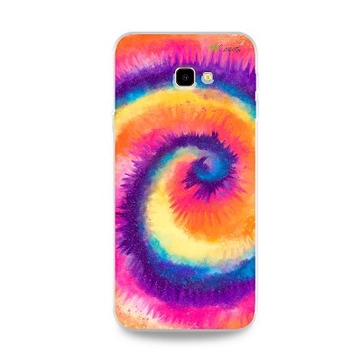 Capinha para Galaxy J4 Plus - Tie Dye Roxo