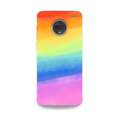Capinha para Moto G7 Plus - Rainbow
