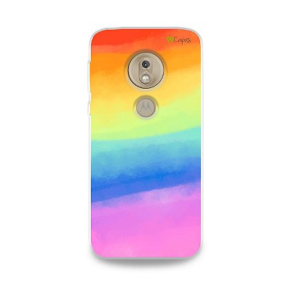 Capinha para Moto G7 Play - Rainbow