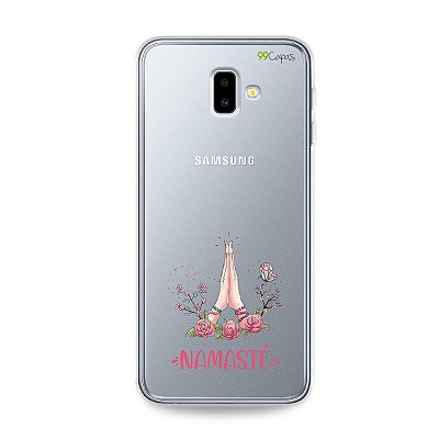 Capinha (transparente) para Galaxy J6 Plus - Namastê