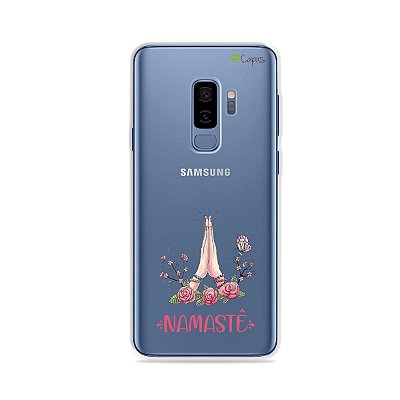 Capinha (transparente) para Galaxy S9 Plus - Namastê