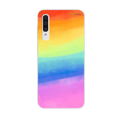 Capinha para Galaxy A50s - Rainbow