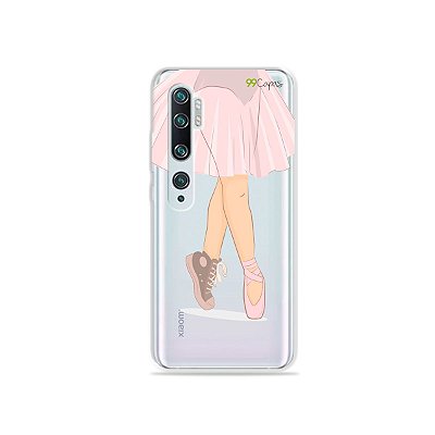 Capinha (transparente) para Xiaomi Mi Note 10 - Ballet