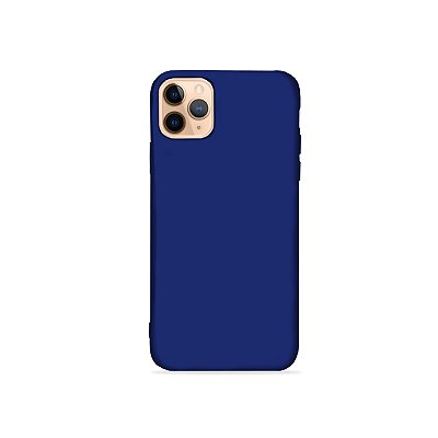 Silicone Case Azul para iPhone 11Pro (acompanha Pop Socket) - 99Capas
