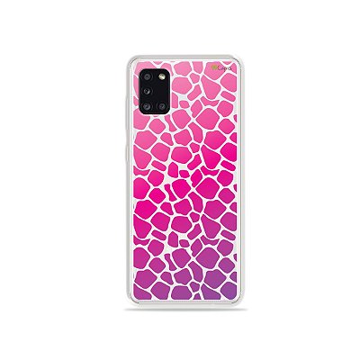 Capinha Animal Print Pink para Galaxy A31