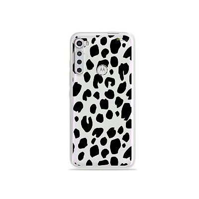 Capinha (transparente) para Moto One Fusion Plus - Animal Print Basic