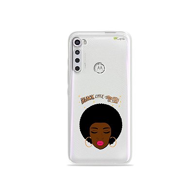 Capinha para Moto One Fusion Plus - Black Lives