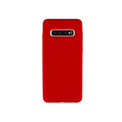 Silicone Case Vermelha para Galaxy S10 - 99Capas