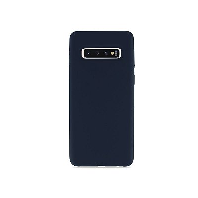 Silicone Case Marinho para Galaxy S10 - 99Capas