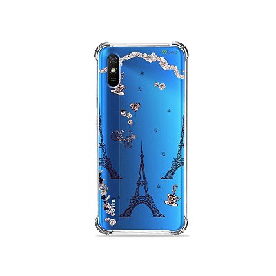 Capinha (transparente) para Redmi 9A - Paris