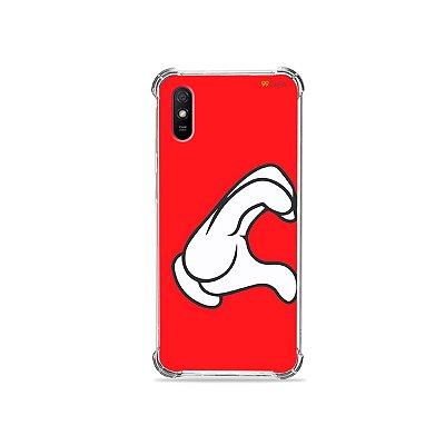 Capinha para Redmi 9A - Coração Mickey