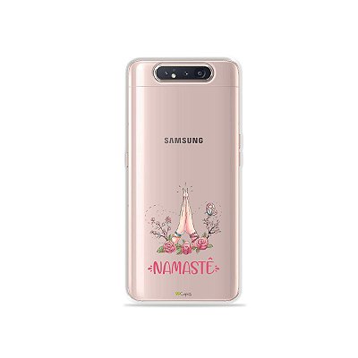 Capinha (Transparente) Namastê para Galaxy A80