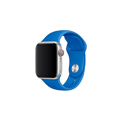 Pulseira de Silicone Azul  para Apple Watch - 38mm