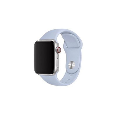 Pulseira Lilás de Silicone para Apple Watch - 44mm