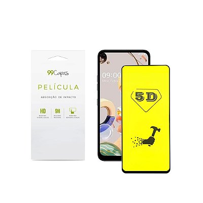 Película de Gel 5D (flexível) para LG K51s - 99Capas