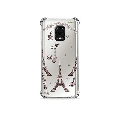 Capinha (Transparente) para Redmi Note 9 Pro - Paris