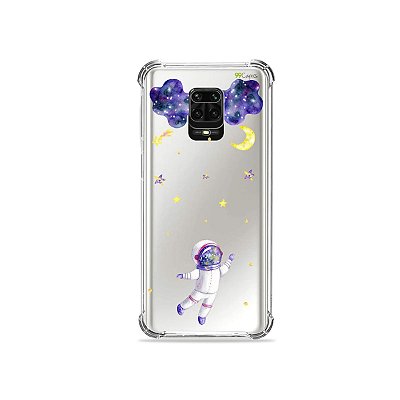 Capinha (Transparente) para Redmi Note 9 Pro - Astronauta Sonhador