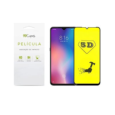 Película de Gel 5D (flexível) para Redmi 9A - 99Capas