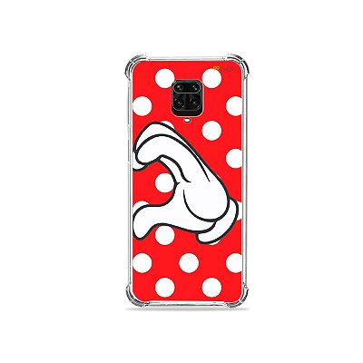 Capinha para Redmi Note 9 Pro - Coração Minnie