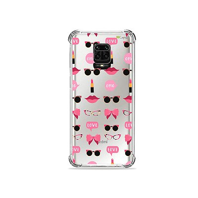 Capinha (Transparente) para Redmi Note 9 Pro - Girls