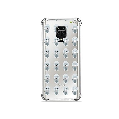 Capinha (Transparente) para Redmi Note 9S - Poodle