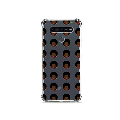 Capinha (Transparente) para LG K41s - Black Girl