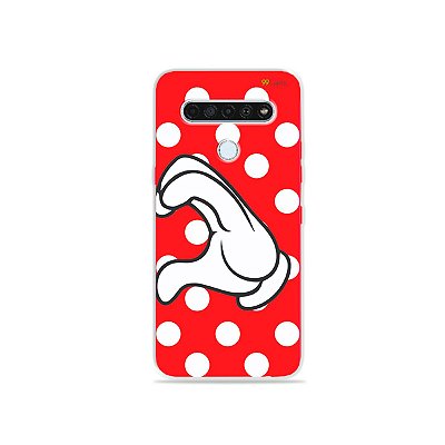 Capinha para LG K61 - Coração Minnie