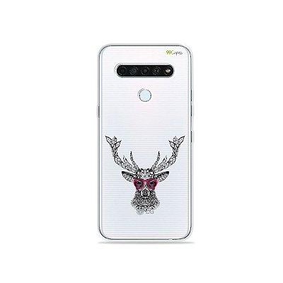 Capinha (Transparente) para LG K61 - Alce Hipster