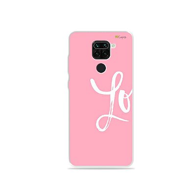 Capinha para Xiaomi Redmi Note 9 - Love 1