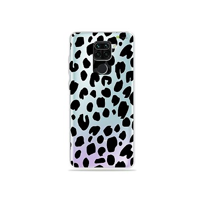 Capinha (Transparente) para Xiaomi Redmi Note 9 - Animal Print Basic