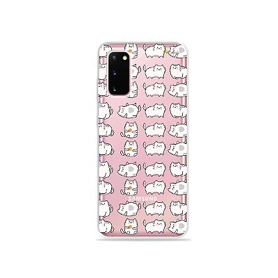 Capinha (Transparente) para Galaxy S20 - Lazy Cat