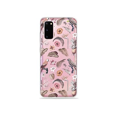 Capinha (Transparente) para Galaxy S20 - Sweet Bird