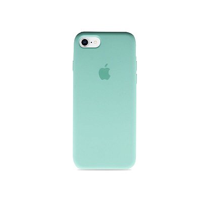 Silicone Case Verde Água para iPhone 8 - 99Capas