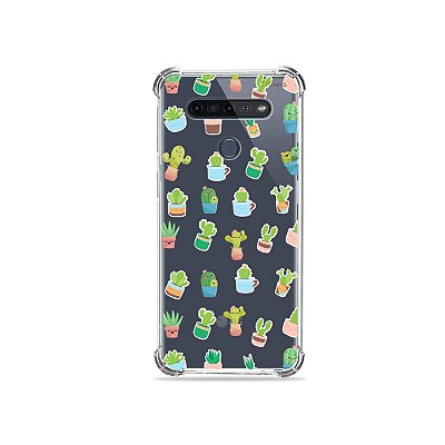 Capinha (Transparente) para LG K51s - Cactus