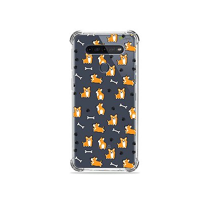 Capinha (Transparente) para LG K51s - Cãozinho