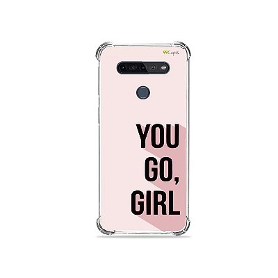 Capinha para LG K51s - You Go, Girl