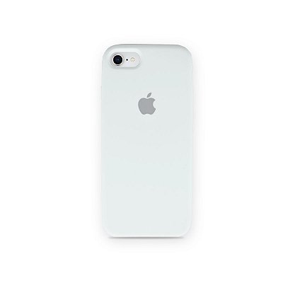 Silicone Case Branca para iPhone 8 Plus - 99Capas