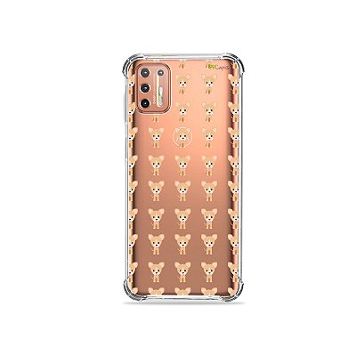 Capinha (Transparente) para Moto G9 Plus - Chihuahua