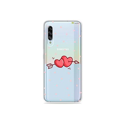 Capinha (Transparente) para Galaxy A90 - In Love