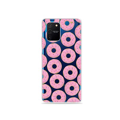 Capa (Transparente) para Galaxy S10 Lite - Donuts