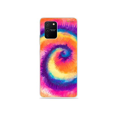 Capa para Galaxy S10 Lite - Tie Dye Roxo