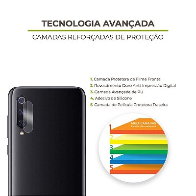 Película para lente de câmera para Xiaomi Mi 9 - 99Capas