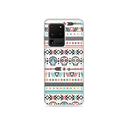 Capa (Transparente) para Galaxy S20 Ultra - Tribal