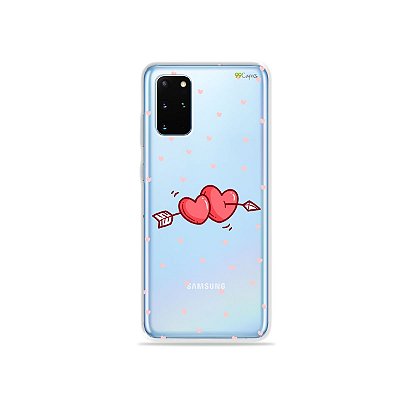 Capa (Transparente) para Galaxy S20 Plus - In Love