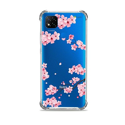 Capa (transparente) para Redmi 9C - Cerejeiras