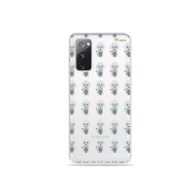 Capa (Transparente) para Galaxy S20 FE - Poodle