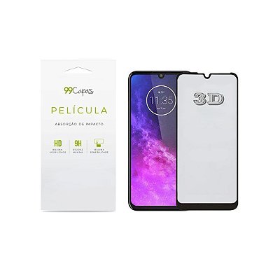 Película de Vidro 3D para Moto E6 Plus - 99Capas